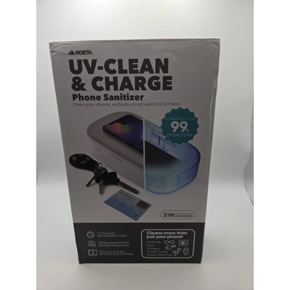 North‎ U- Clean & Charge Phone UV Sanitizer Charger